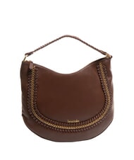 BRACCIALINI NAOMI Leather hobo bag with chain - Women’s Bags