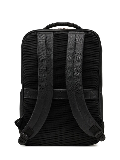 NOROM Large saffiano print backpack BLACK - Women’s Bags