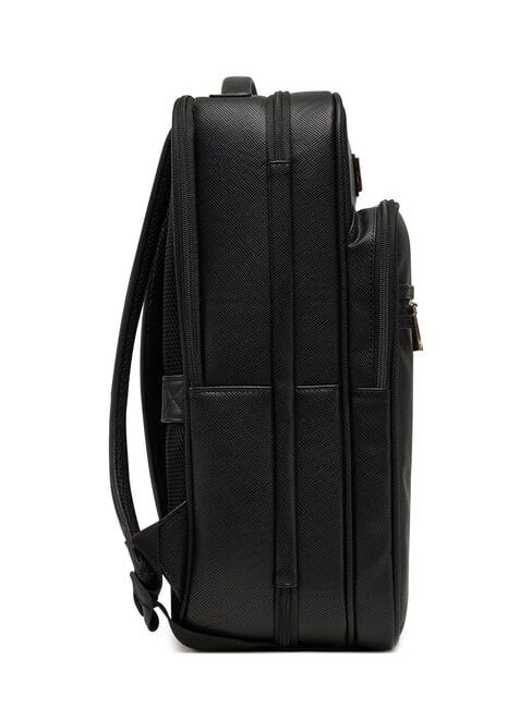 NOROM Large saffiano print backpack BLACK - Women’s Bags