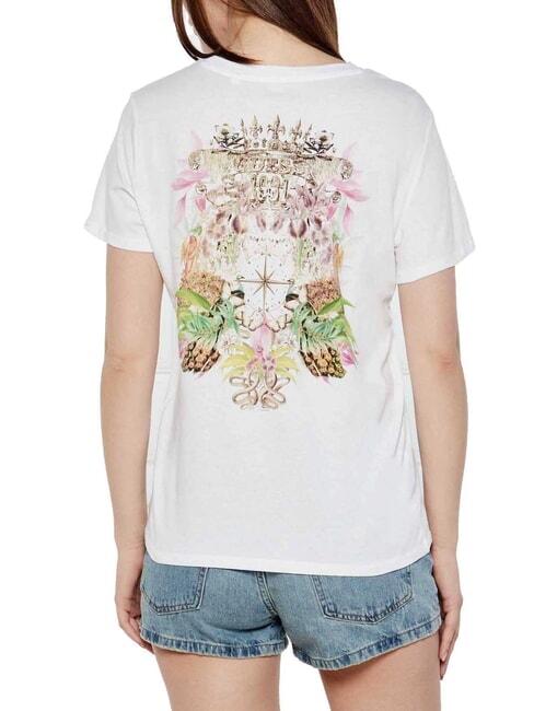 SS NATURESCAPE  Cotton T-Shirt purwhite - T-shirt