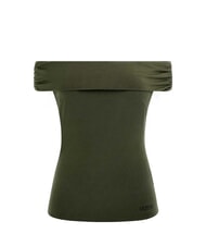 GUESS CHARLOTTE  T-shirt green plant - T-shirt - 4