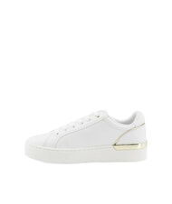 LIUJO SILVIA 906 Sneakers with glitter band glitter white/gold - Women’s shoes - 3