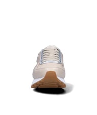 LIUJO EVELYN 915 Sneakers with logo inserts beige/silver - Women’s shoes - 5