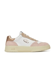 LIUJO ME 03 Snakers in leather and suede nude/whi/pea - Women’s shoes - 2