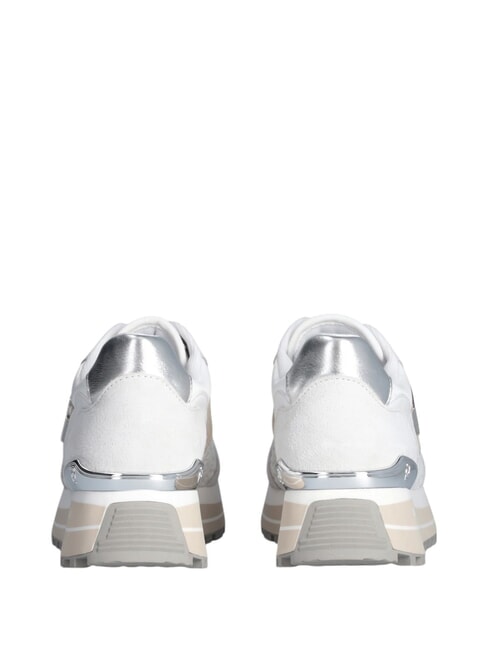 MAXI WONDER 73 Sneakers with floral inserts off white - Women’s shoes