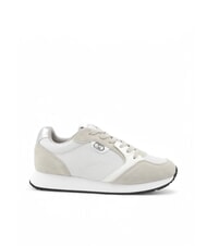 LIUJO VIBE 03 Leather and fabric running sneakers - Women&rsquo;s shoes
