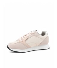 LIUJO VIBE 03 Leather and fabric running sneakers naked - Women’s shoes - 3