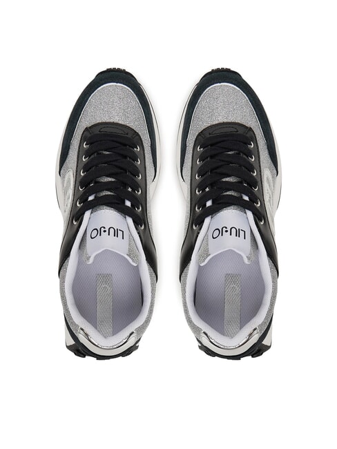 LOLO 17 Glitter Sneakers lurex off black - Women’s shoes