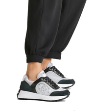 LIUJO LOLO 17 Glitter Sneakers lurex off black - Women’s shoes - 7