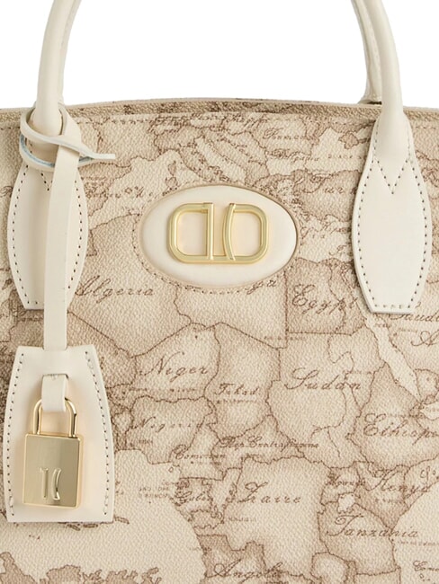 SAND SAFARI GEO Handbag with shoulder strap raffia - Women’s Bags