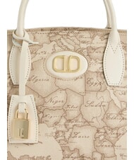 ALVIERO MARTINI PRIMA CLASSE SAND SAFARI GEO Handbag with shoulder strap raffia - Women’s Bags - 3