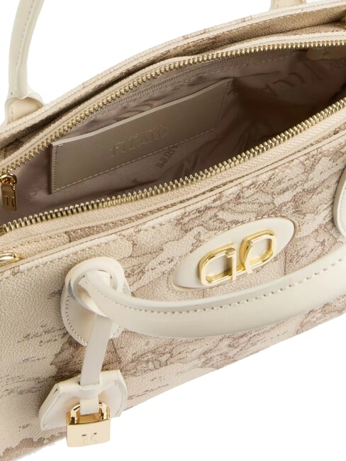 SAND SAFARI GEO Handbag with shoulder strap raffia - Women’s Bags