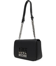LOVE MOSCHINO LETTERING BICOLOR Shoulder bag po00bx - Women’s Bags - 3
