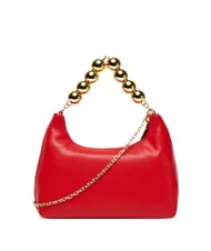 LOVE MOSCHINO CHAIN Mini Hand Bag, with shoulder strap RED - Women&rsquo;s Bags - 2