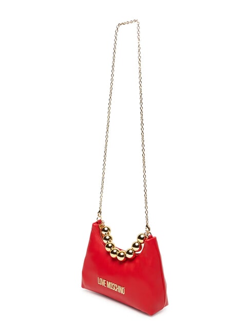 CHAIN Mini Hand Bag, with shoulder strap RED - Women&rsquo;s Bags
