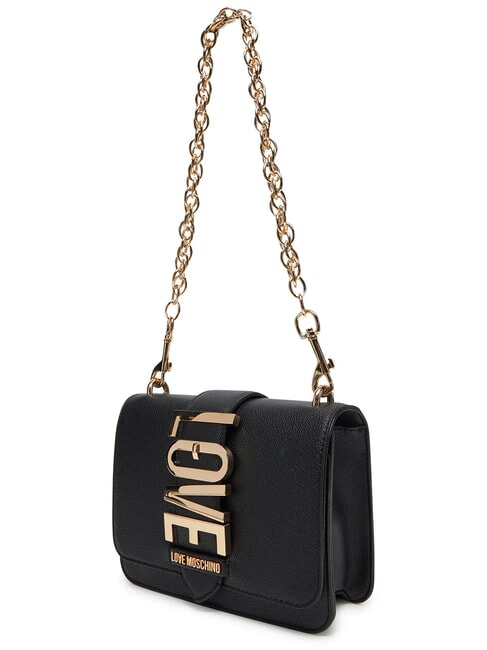 VERTICAL LOGO Mini Shoulder Bag Black - Women’s Bags