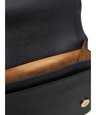 LOVE MOSCHINO VERTICAL LOGO Mini Shoulder Bag Black - Women’s Bags - 4