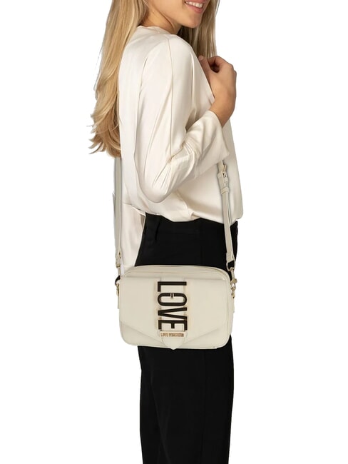 VERTICAL LOGO Mini Shoulder Bag ivory - Women’s Bags