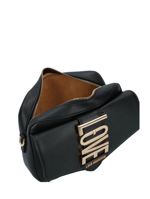 VERTICAL LOGO Mini Shoulder Bag Black - Women’s Bags