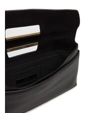 FURLA GIADA Large leather clutch bag Black - Women’s Bags - 4