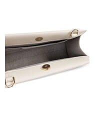 FURLA MYFURLA Leather clutch bag with chain shoulder strap PANNA - Women’s Bags - 5