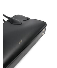 FURLA GOCCIA Small leather shoulder bag Black - Women’s Bags - 3