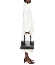 FURLA GOCCIA Small leather shoulder bag Black - Women’s Bags - 5