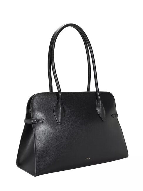 GOCCIA Leather shoulder bag Black - Women’s Bags