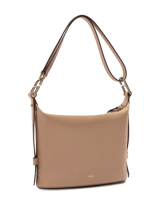 NUVOLA M Double portability leather bag greige - Women&rsquo;s Bags