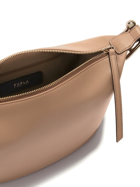 NUVOLA M Double portability leather bag greige - Women&rsquo;s Bags