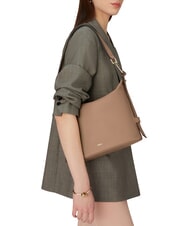 FURLA NUVOLA M Double portability leather bag greige - Women&rsquo;s Bags - 6