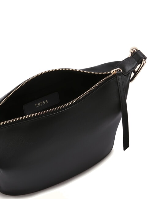 NUVOLA M Double portability leather bag Black - Women’s Bags