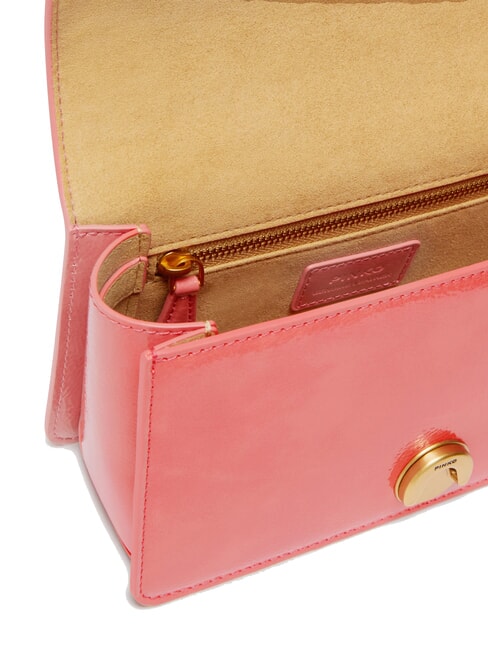 LOVE ONE MINI  Mini shoulder bag peach blossom-antique gold - Women’s Bags