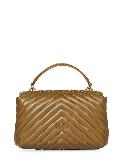 LOVE LADY PUFF Mini hand bag, with shoulder strap plantation-antique gold - Women’s Bags