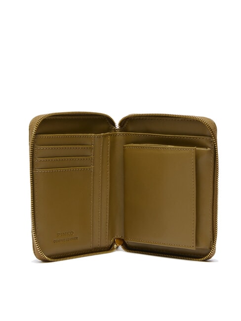 TAYLOR Quilted Zip Around Wallet plantation-antique gold - Women’s Wallets