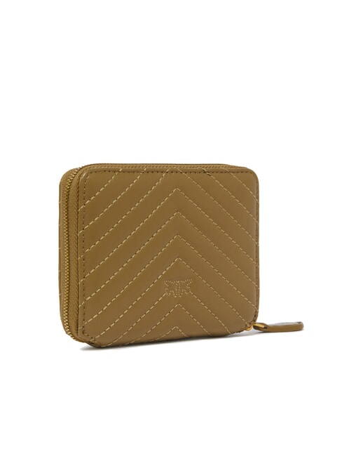 TAYLOR Quilted Zip Around Wallet plantation-antique gold - Women’s Wallets