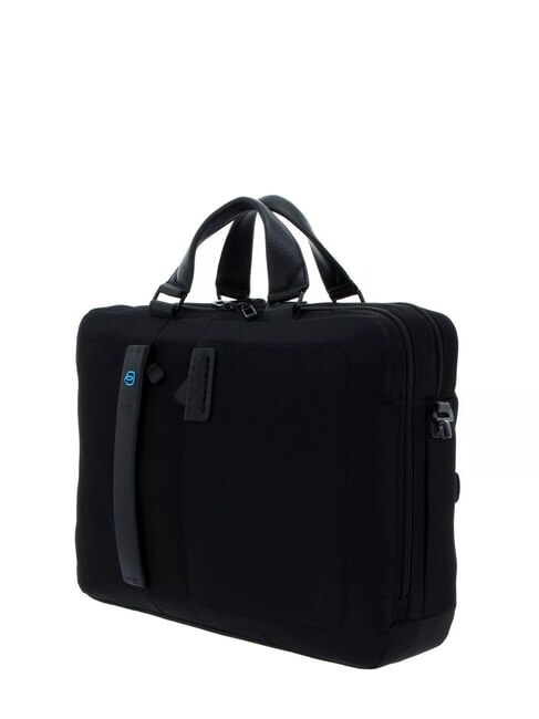 briefcase P16, 15.6” PC - iPad 10.5” case CHEVRON / BLACK - Work Briefcases