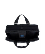 PIQUADRO briefcase P16, 15.6” PC - iPad 10.5” case CHEVRON / BLACK - Work Briefcases - 5