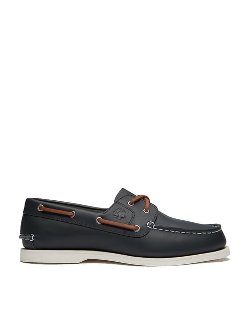 CLASSIC BOAT  Leather boat shoes navy - Women&rsquo;s shoes