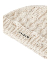 PINKO ESOTICO Braided hat cap grey - dove - Hats - 3