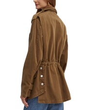 PINKO DIATONIA Denim jacket with drawstring - Women's Jackets