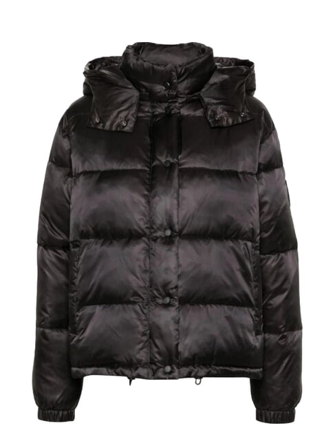 IDRANTE Down jacket with hood black limousine - Women's down jackets