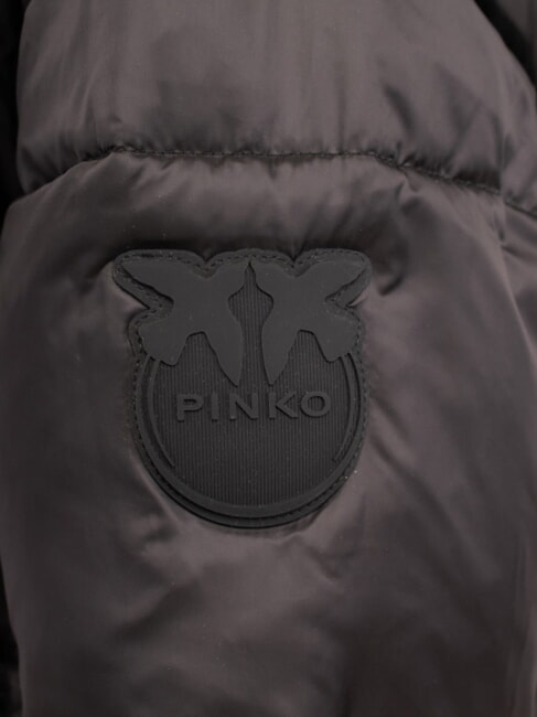 IDRANTE Down jacket with hood black limousine - Women's down jackets