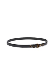 PINKO CUZCO Thin printed leather belt - Belts