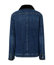 PINKO POP Denim jacket with appliques medium dark vintage wash - Women's Jackets - 6