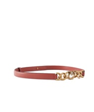 PINKO LOVE MINI Thin leather belt - Belts