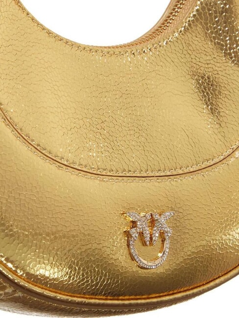 BRIOCHE Metallic Leather Shoulder Bag gold-gold - Women&rsquo;s Bags