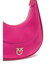 PINKO BRIOCHE Metallic Leather Shoulder Bag metallic fuchsia-gold - Women&rsquo;s Bags - 4