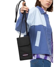 EASTPAK DALLER POUCH  Card holder with shoulder strap BLACK - Over-the-shoulder Bags for Men - 5