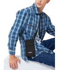 EASTPAK DALLER POUCH  Card holder with shoulder strap BLACK - Over-the-shoulder Bags for Men - 6